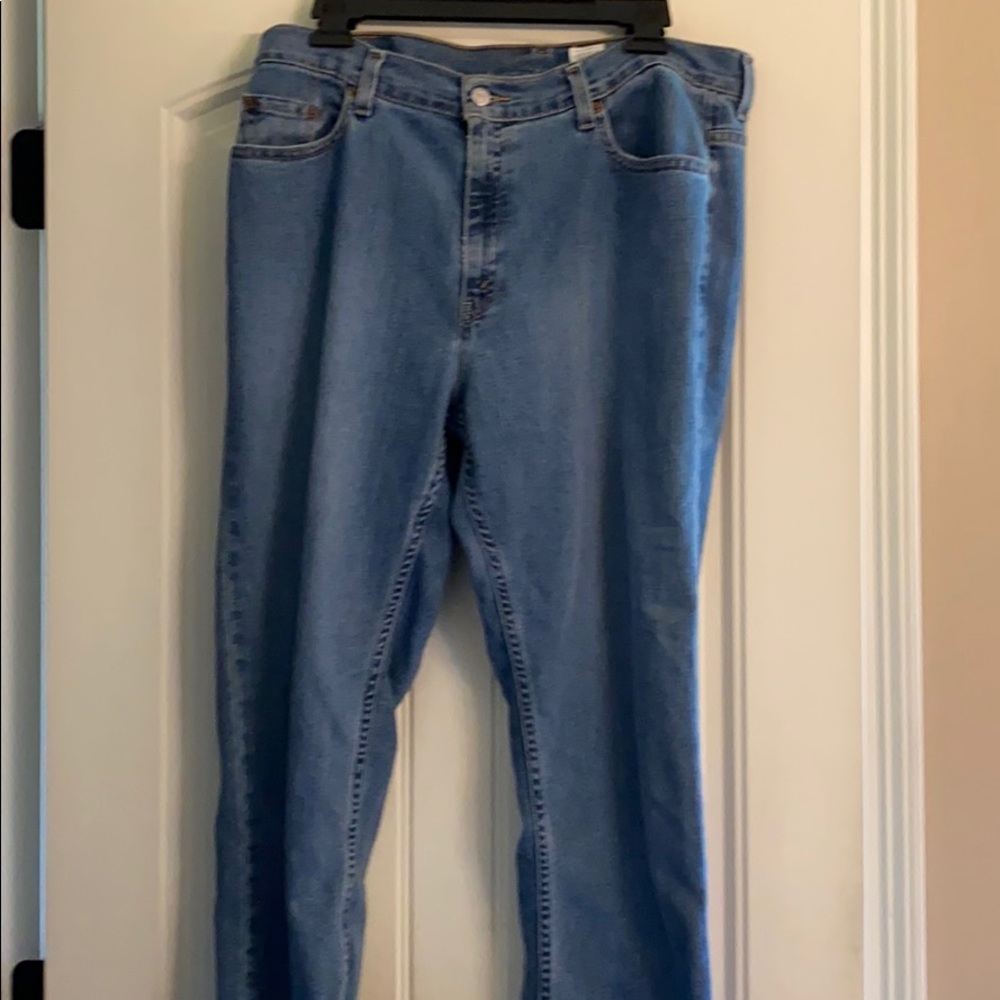 Levi’s Light Wash Low Rise Straight Leg 505